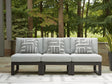 Beachloft Black/Gray 3-Piece Outdoor Sectional - image 1