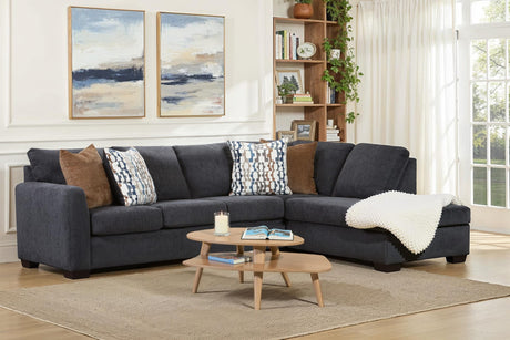 Behold Charcoal Sectional from Decor Furniture