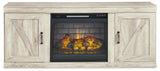 Remote control with LED display for fireplace