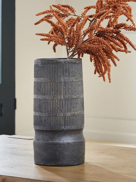 Beninworth Antique Black Vase from Decor Furniture
