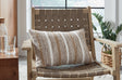 Benish Tan/brown/white Pillow (Set Of 4) - Ella Furniture