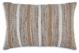Benish Tan/brown/white Pillow (Set Of 4) - Ella Furniture