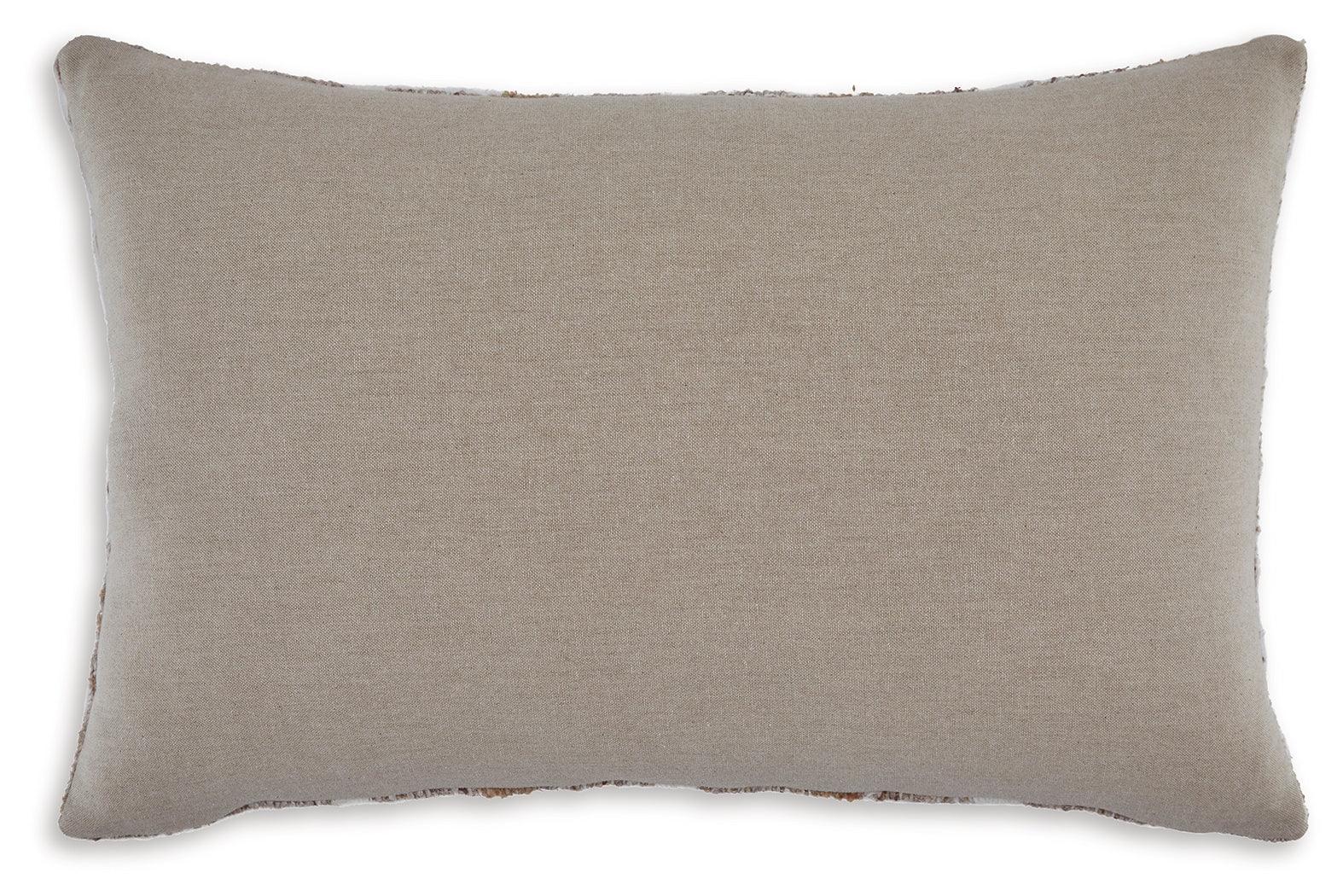Benish Tan/brown/white Pillow (Set Of 4) - Ella Furniture