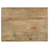 Benton end table rectangular shape with true square edges