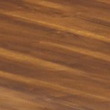Close-up detail of Berringer Rustic Brown Round Dining Room Set showing chair upholstery