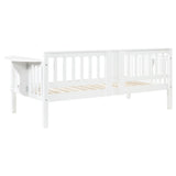 Bethany Twin Daybed with drop-down tables viewed from above