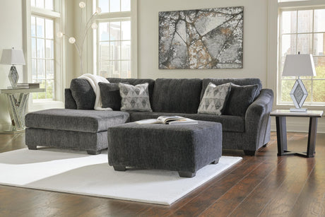 Biddeford Shadow 2-Piece Sectional with Ottoman - image 1