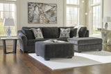 Biddeford Shadow 2-Piece Sectional with Ottoman - image 1