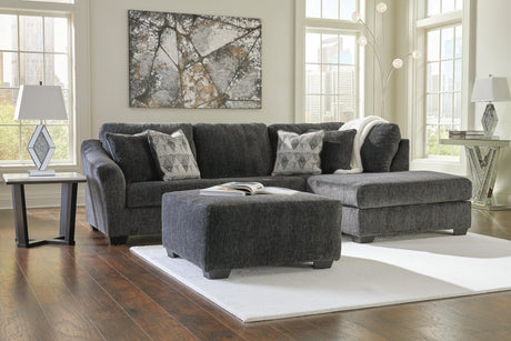 Biddeford Shadow 2-Piece Sectional with Ottoman - image 1