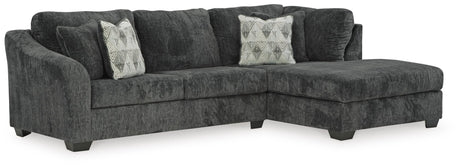 Biddeford Shadow 2-Piece Sectional with Ottoman - image 3