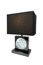 Black Nickel Modern Contemporary LED Accent Table Lamp - Ella Furniture