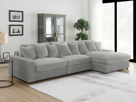 Comfortable seating view of Blaine Armless Chair