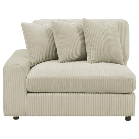 Room perspective highlighting Blaine Reversible Chaise Sofa