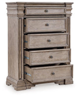 Blairhurst Chest of Drawers close-up of knobs and finish