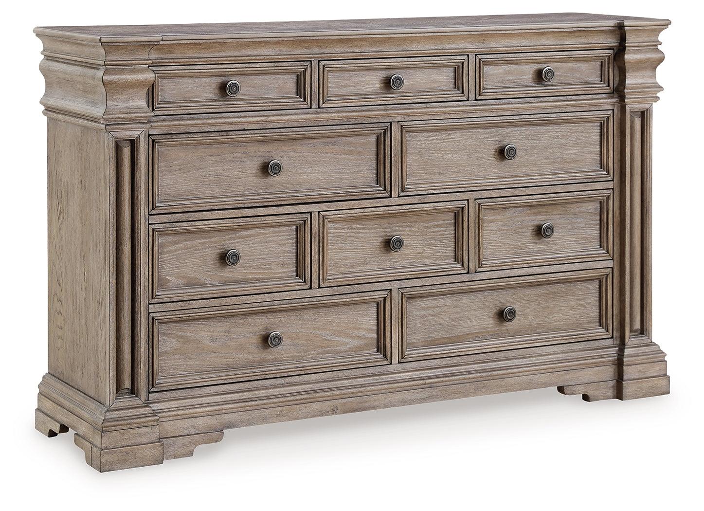 Blairhurst Light Grayish Brown Dresser side view