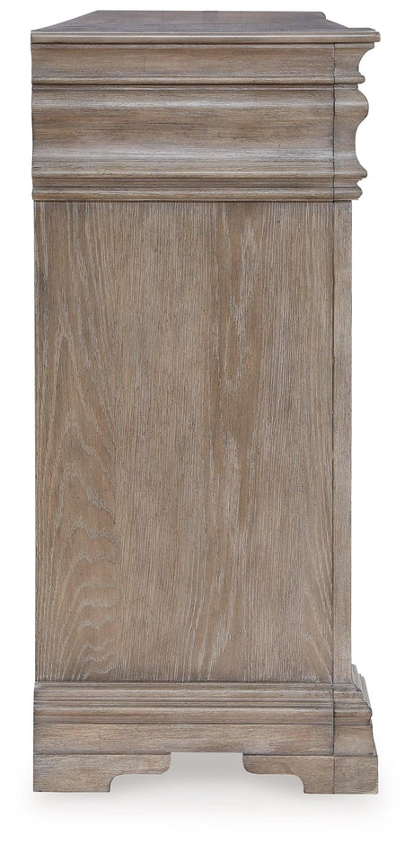 Back angle view of Blairhurst dresser
