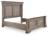Blairhurst bed footboard and slat rails detail