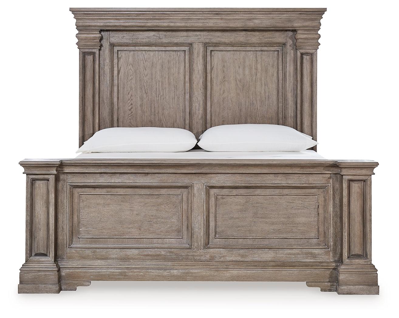 Traditional style Blairhurst panel bed side profile