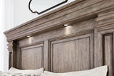 Blairhurst king panel bed in bedroom setting