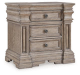 Blairhurst Nightstand side angle showing drawer detail