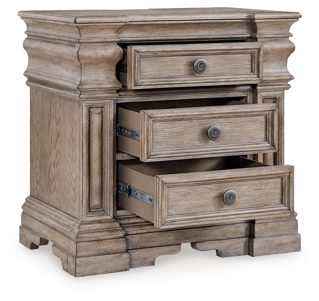 Blairhurst Nightstand USB charging ports detail