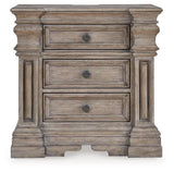 Blairhurst Nightstand drawer interiors open