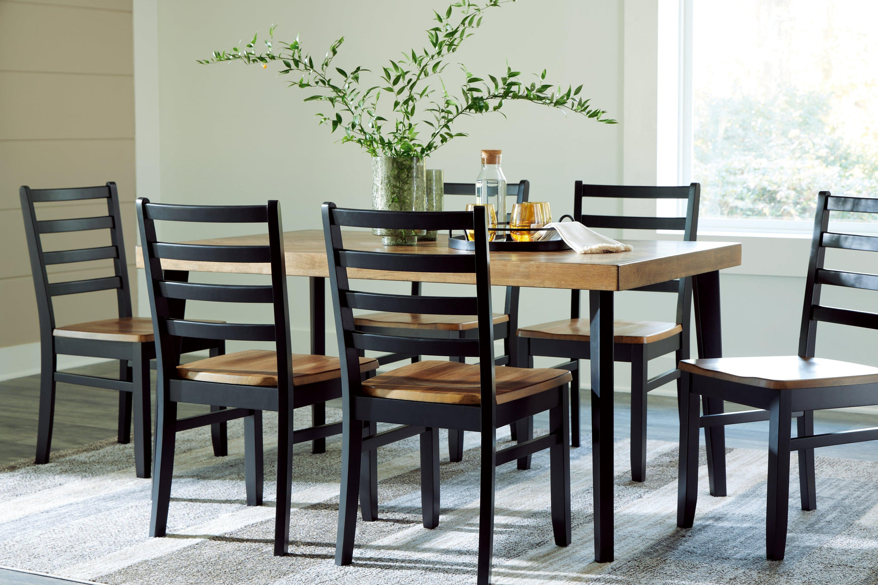 Blondon dining chair wood frame and seat dimensions