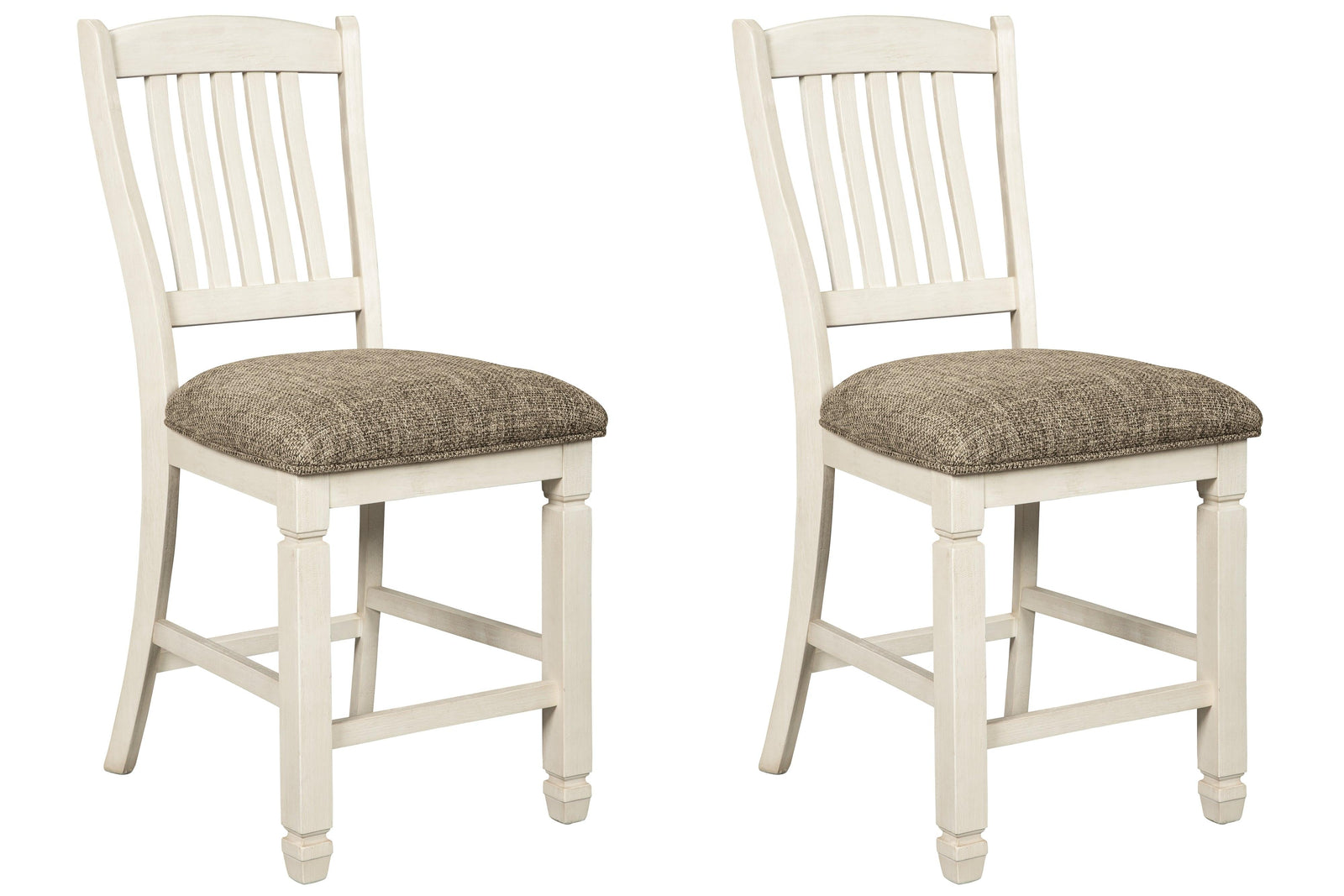 Bolanburg Two-tone 2-Piece Bar Stool - Ella Furniture