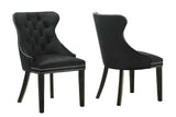 Bolivar Dining Table black base detail