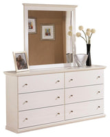 Bostwick Shoals White Panel Bedroom Set bedroom setup