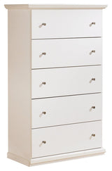 Bostwick Shoals White Panel Bedroom Set main view