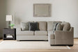 Bovarian Stone Chenille 2-Piece Sectional - image 1