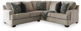 Bovarian Stone Chenille 2-Piece Sectional - image 2