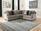 Bovarian Stone Chenille 2-Piece Sectional - image 3