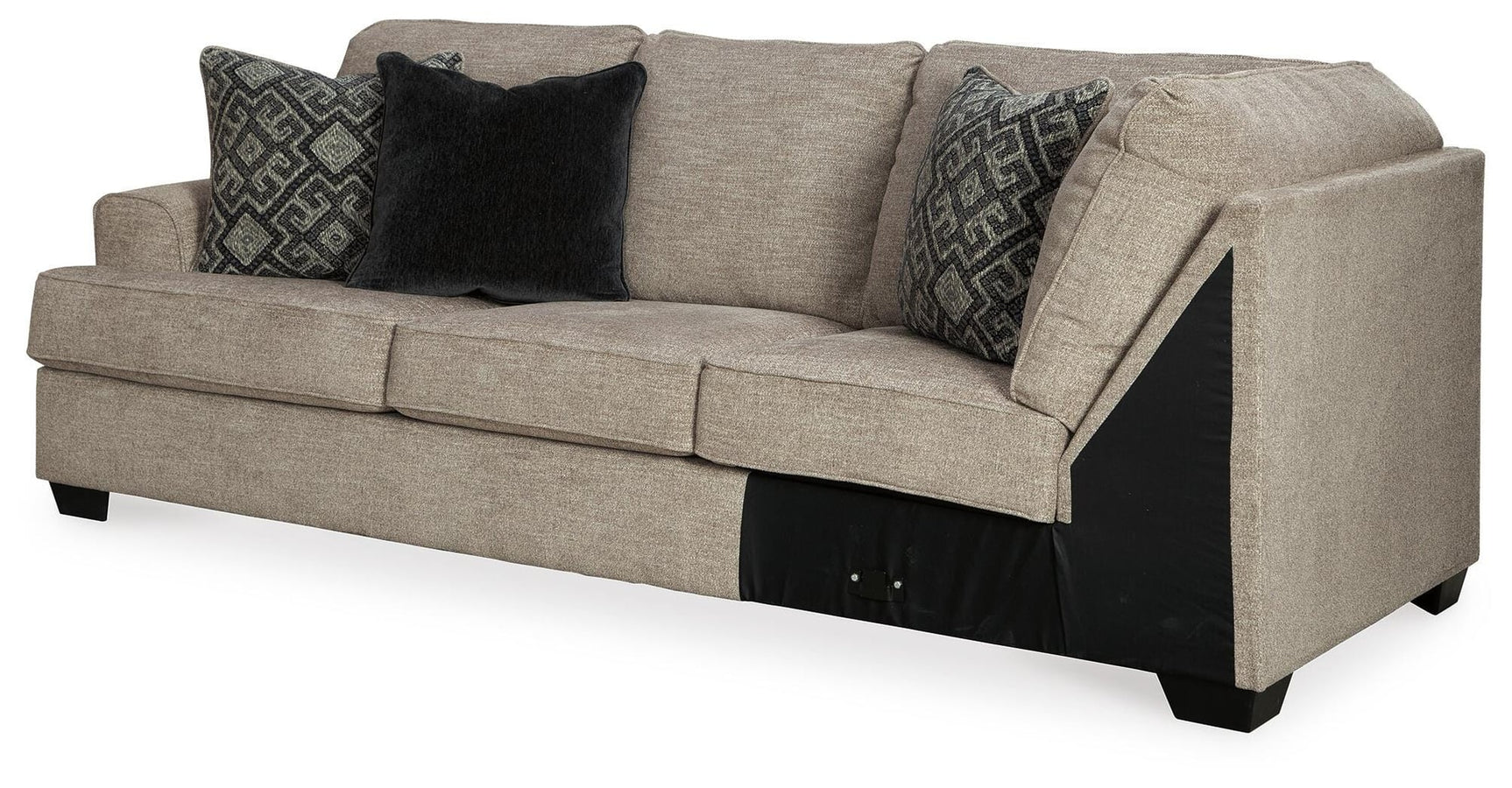Bovarian Stone 2-Piece Sectional with Ottoman - image 3