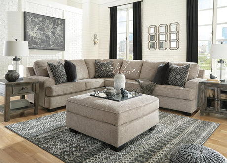 Bovarian Stone 3-Piece Sectional with Ottoman - image 1