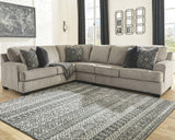Bovarian Stone 3-Piece Sectional with Ottoman - image 5