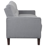Side angle of loveseat in Bowen 2-Piece sofa set
