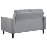 Alternate side perspective of Bowen sofa set