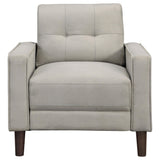 Side profile view of Bowen sofa set
