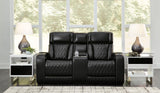 Ambient blue LED lighting under loveseat