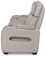 Boyington power reclining sofa with ambient LED lighting