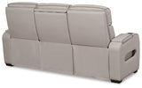 Boyington sofa armrest flip-top storage compartment