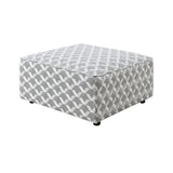 Brady Fabric Ottoman from Decor Furniture