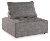 Bree Zee Brown 3-Piece Outdoor Modular Seating - Ella Furniture