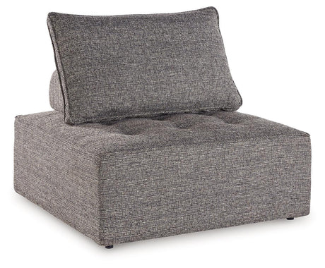 Bree Zee Brown 8-Piece Outdoor Modular Seating angled front view