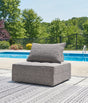 Bree Zee Brown 8-Piece Outdoor Modular Seating top front angle