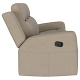 Brentwood sofa reclining position with footrest extended