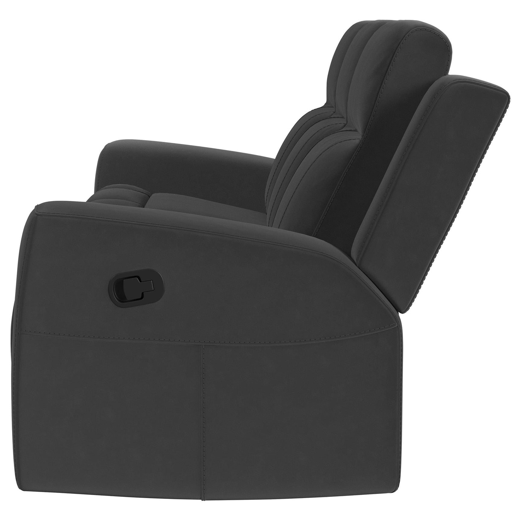 Brentwood reclining sofa track arms detail