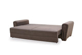 Brera sofa bed grouped with other living room furniture